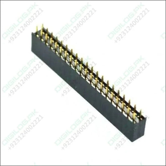 2.54mm 2* 40 Pin Female Double Row Pin Header Strip In Pakistan