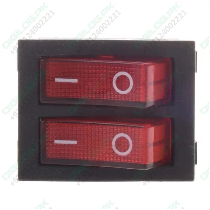 6 Pin Dual SPST Switch-1 x Rocker Switch