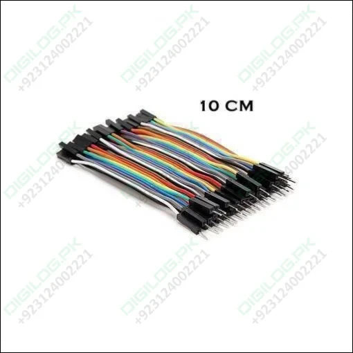 10cm Pin To Hole Jumper Wire Dupont Line 40 Pin Male To Female Arduino Jumper Wires