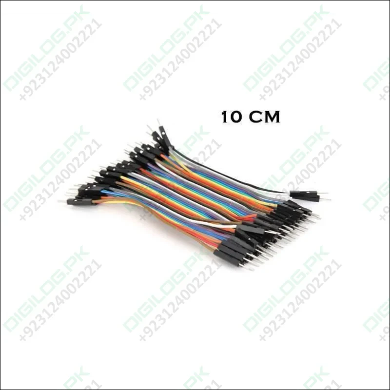 10cm Pin To Pin Jumper Wire Dupont Line 40 Pin Male To Male Arduino Jumper Wires