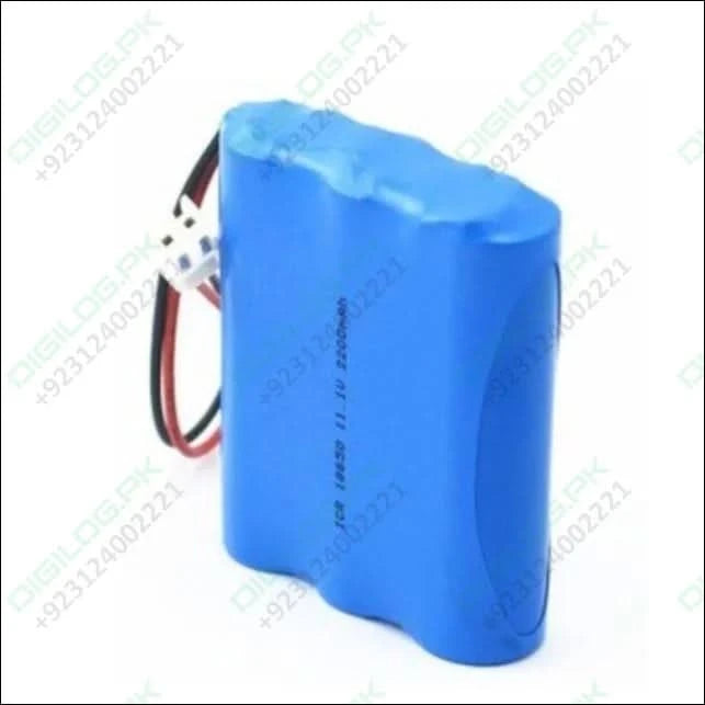11.1v 1000mah 18650 Li-ion Battery Pack in Pakistan