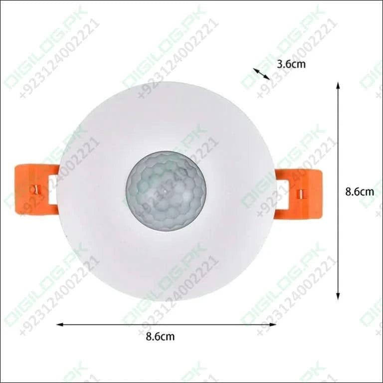 Switch 120 Degree Ceiling Recess PIR Infrared Human Body Motion Sensor Light Bulb Switch