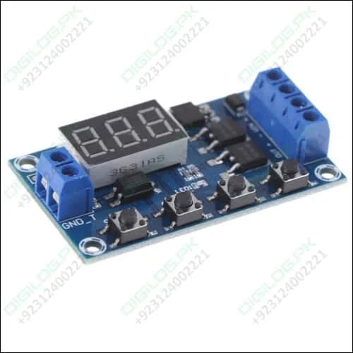 DC 5-30V Dual MOS LED Digital Time Delay Relay Switch Module Circuit Board