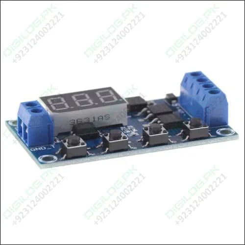 DC 5-30V Dual MOS LED Digital Time Delay Relay Switch Module Circuit Board