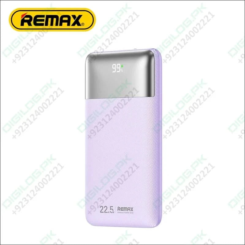 Remax Kiyuan Series 20w+22.5w Pd+qc Fast Charging Power Bank 10000mah Rpp-5 White