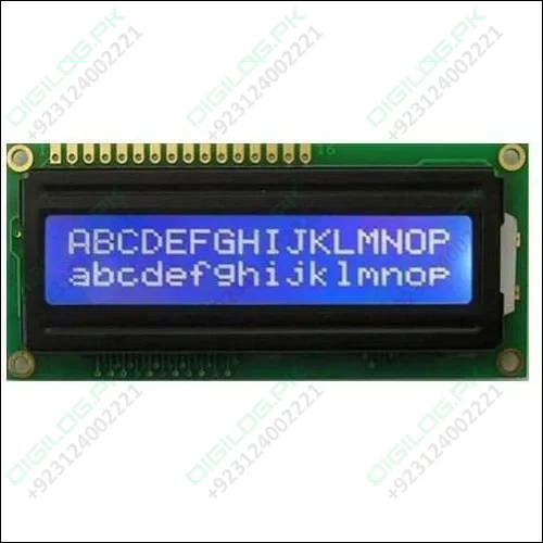 Blue 1602 Lcd 16x2 Character Lcd Arduino Display For Arduino