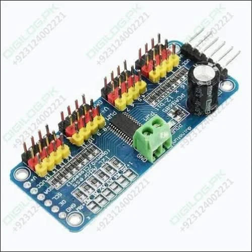 16 Channel Servo Motor Driver Pca9685 12 Bit Pwm I2c Module For Arduino