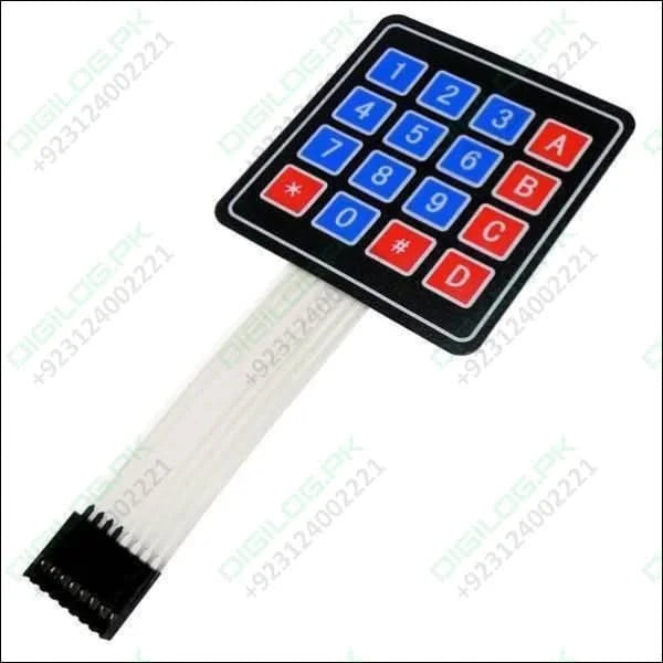 Arduino 4x4 Keypad Matrix Keypad Membrane Switch