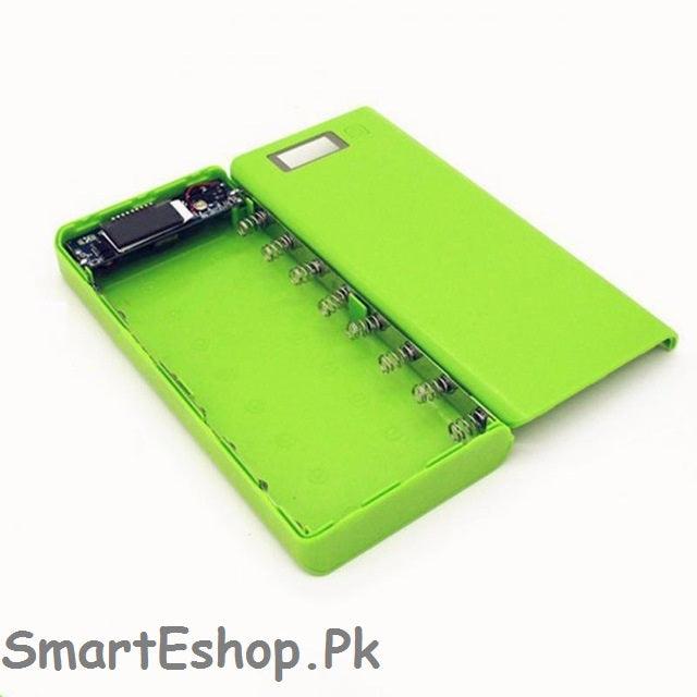 High Quality 5V Dual USB 18650 Power Bank Battery Box DIY Mobile Phone Charger Shell Case (8 CELL)