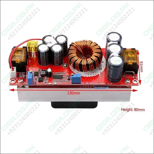 1800W 40A DC to DC Adjustable Constant Voltage and Current Power Supply Boost converter Module