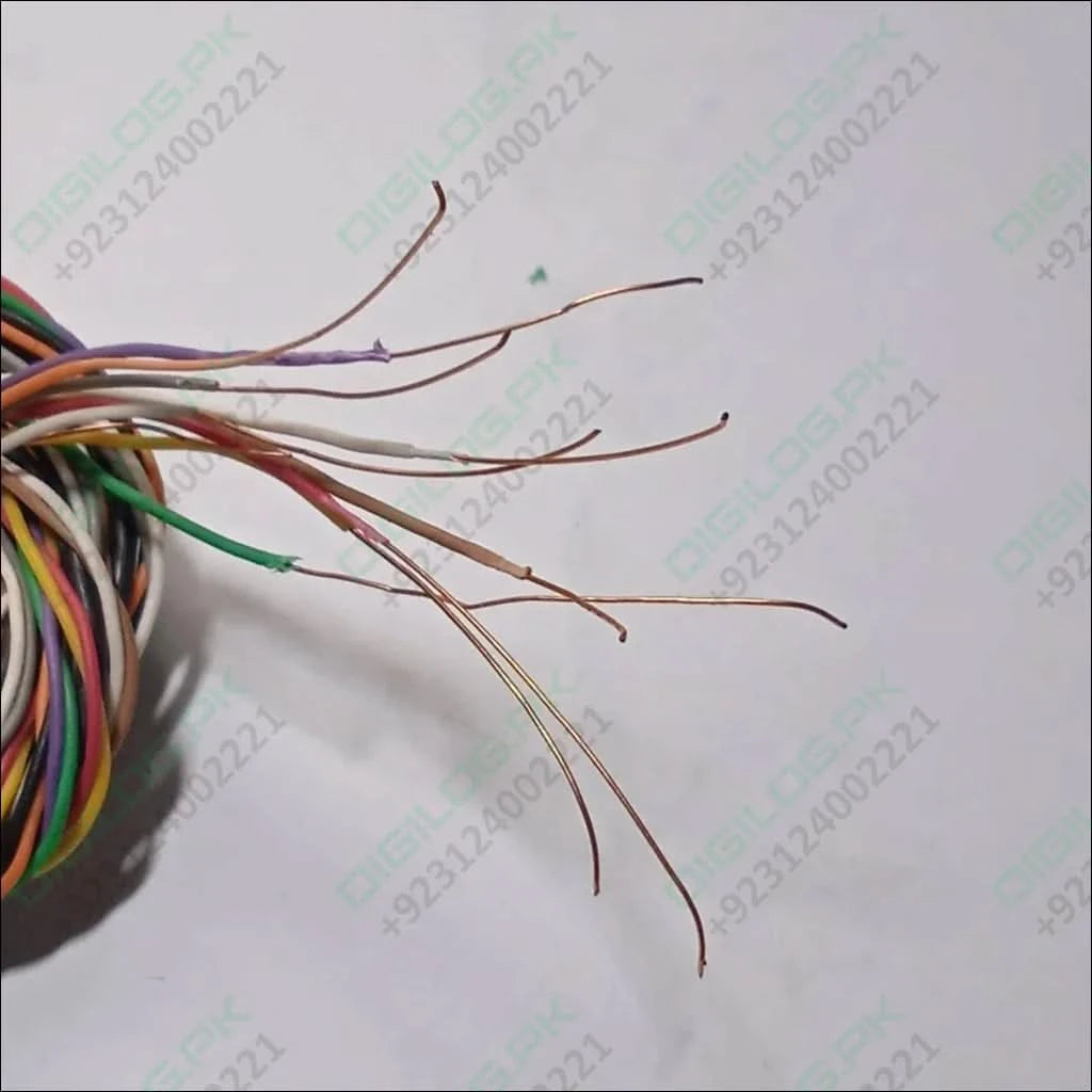 1 Meter 10pcs Hard Jumper Wires 100cm Spiral Wrap Wires 10 Core Cable