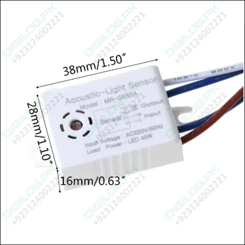 1pc Sound Voice Sensor 220v Module Detector Auto On Off Intelligent Light Switch