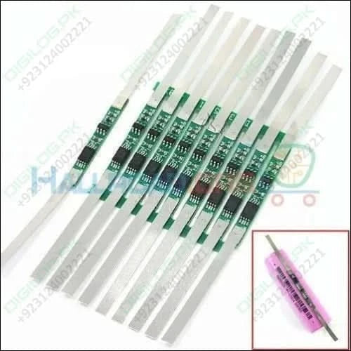 1s 3a 3.7v Li-ion Bms Pcm Protection Board With Wire For 18650 Lithium Lion Battery