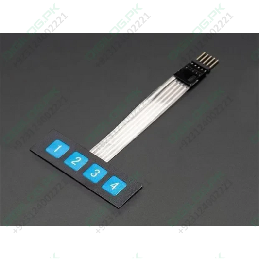 1x4 Keymatrix Key Matrix Membrane Switch Control Panel Keypad Keyboard in Pakistan