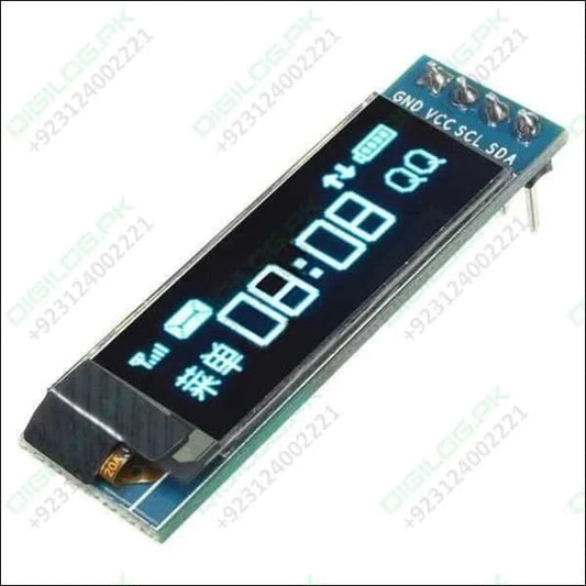 0.91 Inch 128×32 Oled Lcd Display Module Ic I2c Dc 3.3v 5v For Arduino Pic