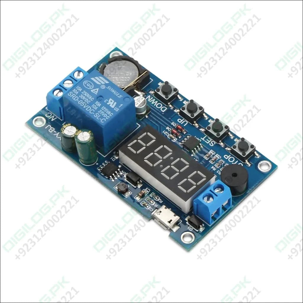 Real-time Timing Switch Relay Module Control Clock Synchronization Delay Timer Controller Board Dc 5v Buy In Pakistan