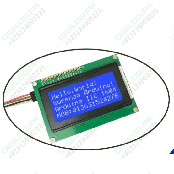 Iic I2c Twi 164 1604 16x4 Lcd Screen Module Character Series With Backlight For Arduino
