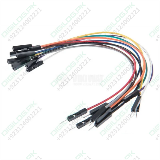20cm Pin To Hole 1 Pin Jumper Wire Dupont Line Arduino Male To Female
