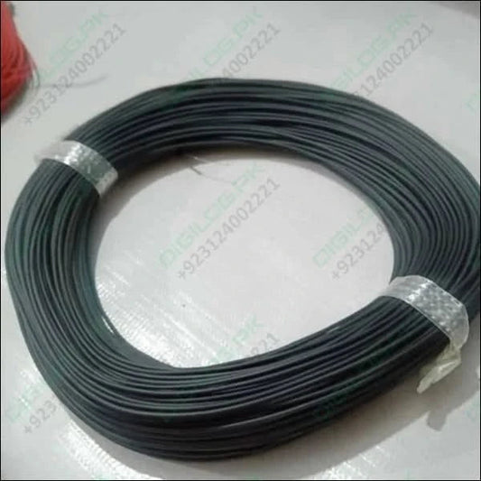 Black 1 meter Insulation Electronic Pcb Wrapping Breadboard Jumper Wire Cable