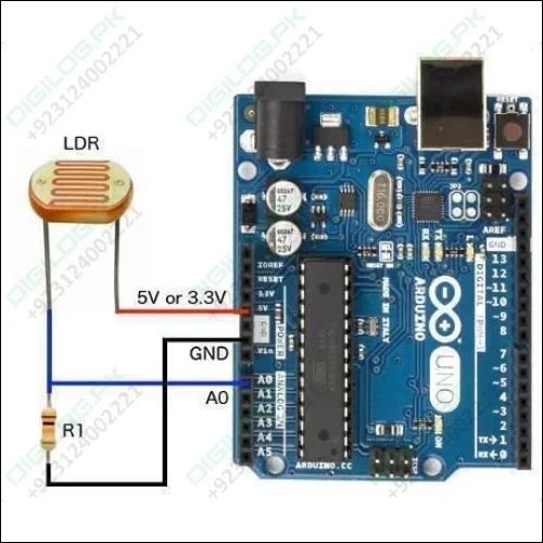 20mm Ldr Sensor Light Dependent Resistor Sensor In Pakistan