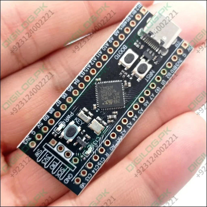 256kb ROM Back Pill Development Board STM32f401 In Pakistan STM32F401CCU6 IC V3.0