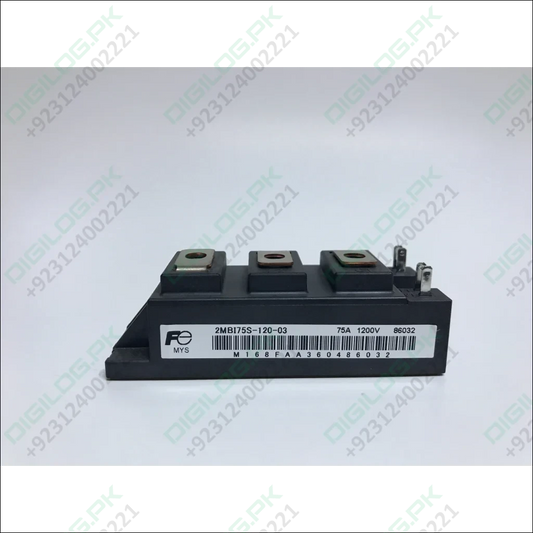 Used condition 2MBI75S-120-03 IGBT Module 75A 1200V | High-Power Switching | Digilog.pk