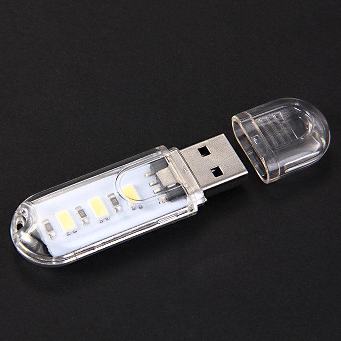 5V USB LED Light 3LEDs SMD 5730 USB Book Lamp Mini USB Gadget For Reading Camping Laptop PC Mobile Power Bank Charger