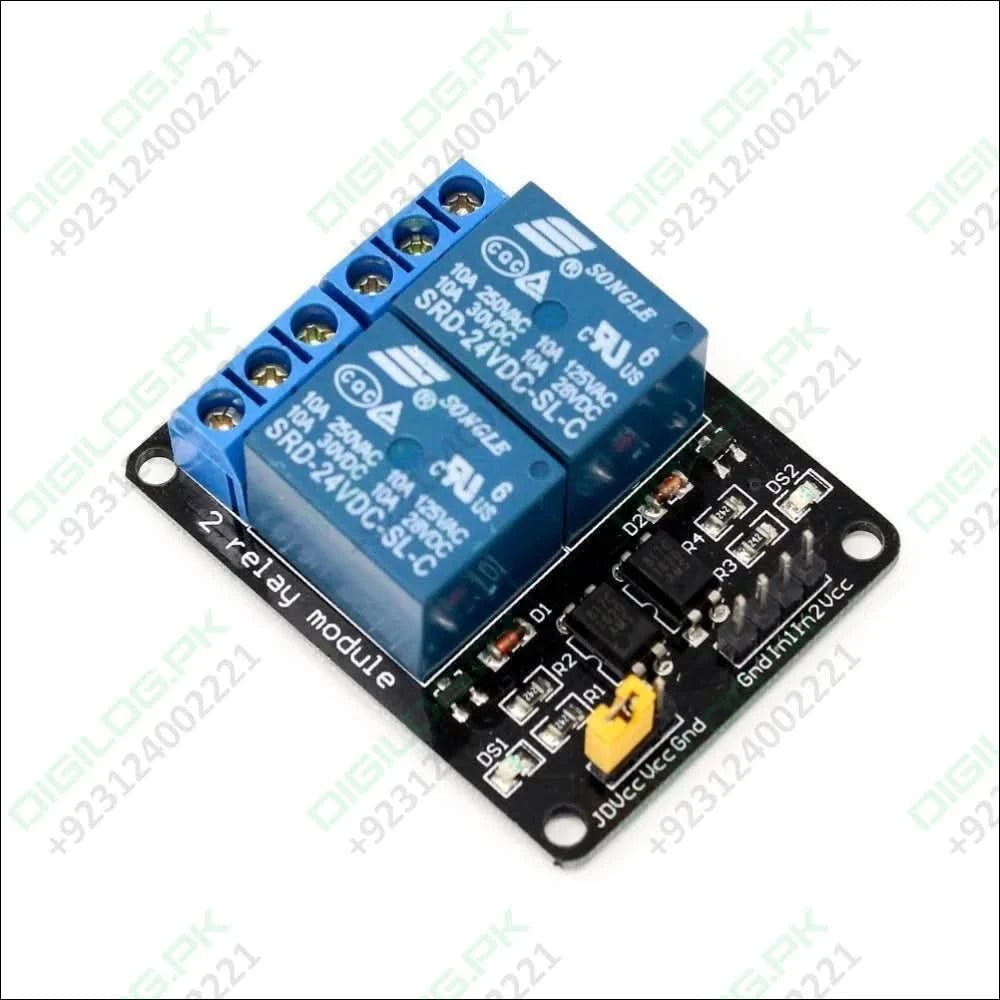 2 Channel Relay Module Relay Board Arduino Relay Module With Optocoupler