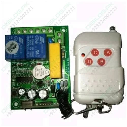 2 Channel Wireless 433mhz Remote Control Switch Module Ak Rk02s 220b With Rf Remote Controller Transmitter