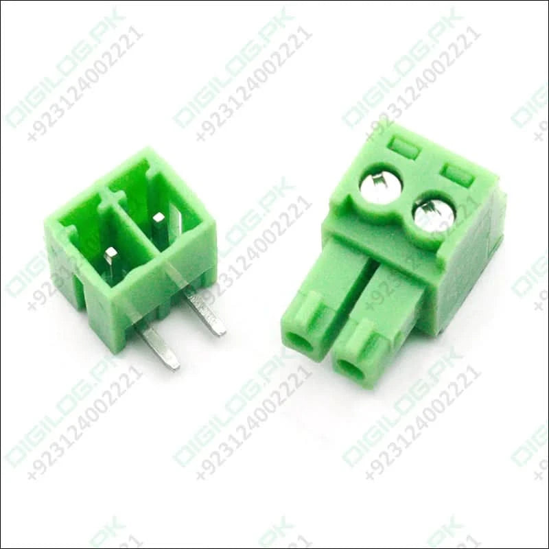 2 Pin 15edg-y 3.81mm Kf2edg 3.5mm Pcb Screw Terminal Blocks Connector Plug Pin Right Angle 3.81 Mm Pitch Header Socket