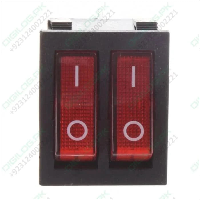 6 Pin Dual SPST Switch-1 x Rocker Switch
