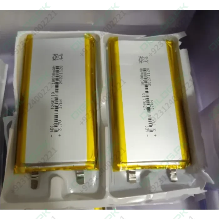 High Quality 3.7v 10000mah 1260110 Polymer Lithium Ion Li-ion Rechargeable Battery For Toy Power Bank Gps Table E-book Batteries