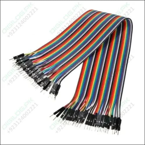 30cm Male To Male Jumper Wire Dupont 40 Wires Pin To Pin Jumper Wire