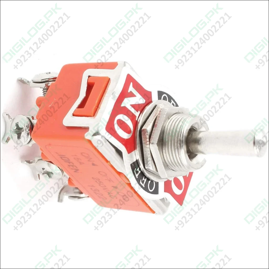 3 Position On Off On Screw Terminal Toggle Switch 6 Pin Pakistan