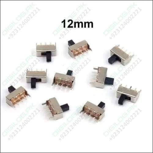 3 Pin 8.5mm Mini Vertical Spdt Slide Switch Toggle Switch