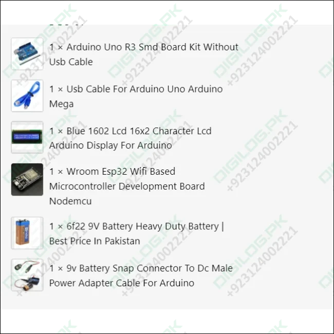 Beaconhouse Arduino Starter Kit