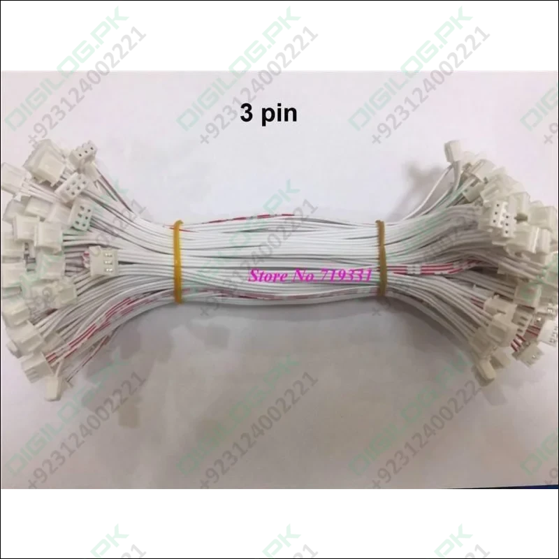 3 Wires 2.54mm Pitch Female To Female Jst Xh Connector Cable Wire 6 Inch