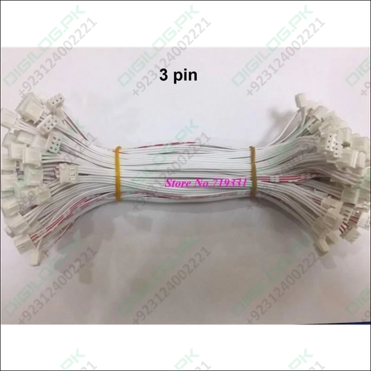 3 Wires 2.54mm Pitch Female To Female Jst Xh Connector Cable Wire 6 Inch