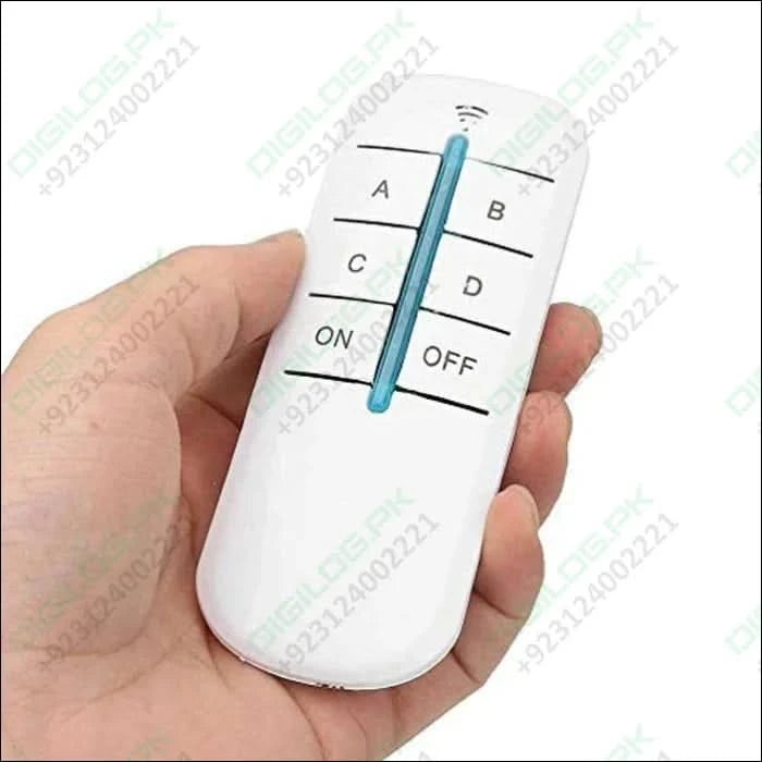 4 Channel Remote Control Switch 4 On Off 220v | Home Automation Kit from Digilog.pk