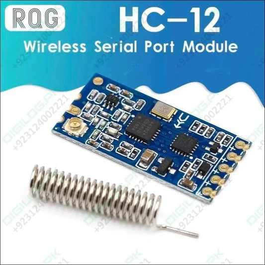 Original 433mhz Hc12 Hc-12 Si4463 Wireless Serial Port Module In Pakistan