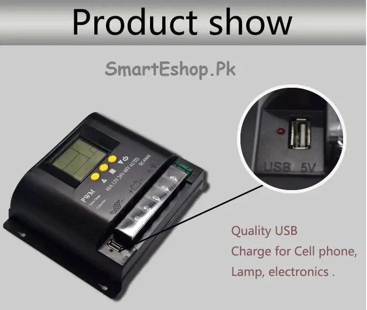 12/24/48V 50A Auto Identification Solar Power Controller for Solar Home Supply Free Shipping
