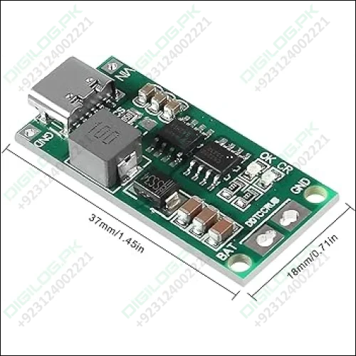 4S Type C 16.8V Step-Up Boost LiPo Polymer Li-Ion Charger 14.8Vdc 18650 Lithium Battery