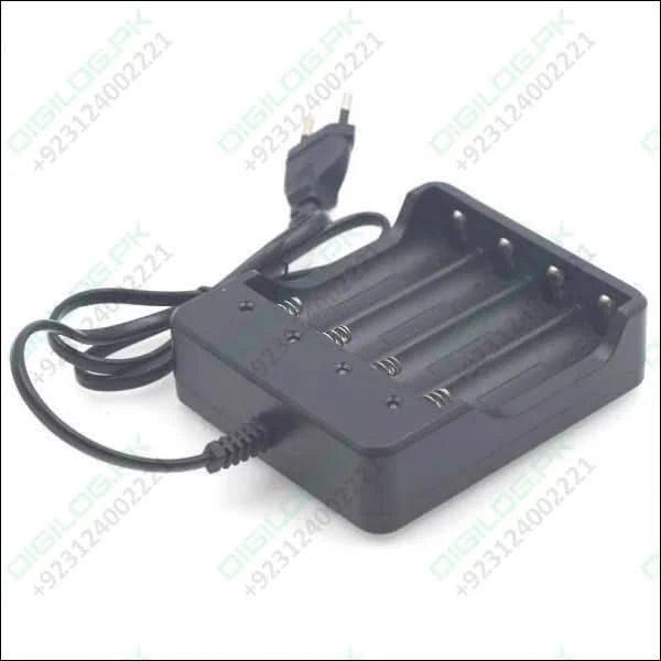 4 Slot 18650 Li-ion Battery 4.2v Four Slot Lithium Ion Batteries Smart Charger