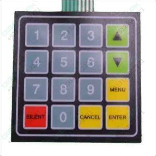 4x4 Arduino Keypad Matrix With Up Down Keys