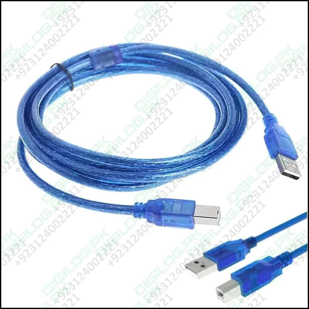 3 Meter Usb a To Usb b Cable For Arduino Uno And Arduino Mega