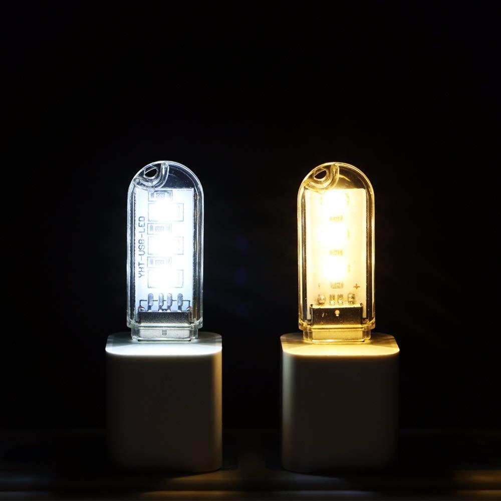 5V USB LED Light 3LEDs SMD 5730 USB Book Lamp Mini USB Gadget For Reading Camping Laptop PC Mobile Power Bank Charger