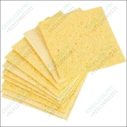 50mmx35mm Soldering Iron Tip Cleaner Soldering Sponge In Pakistan