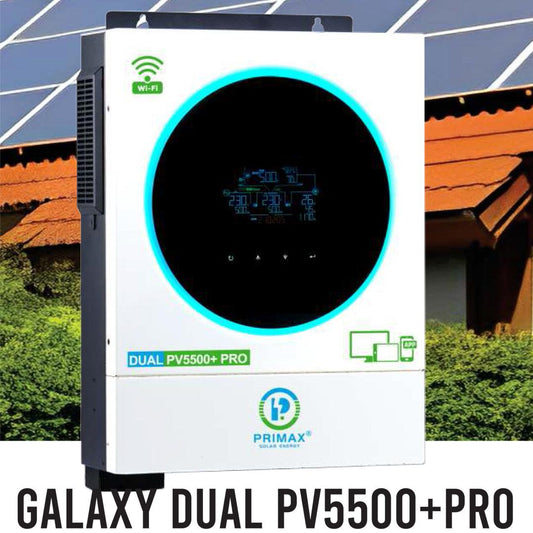 MPPT SOLAR INVERTER – GALAXY DUAL PV5500+ PRO