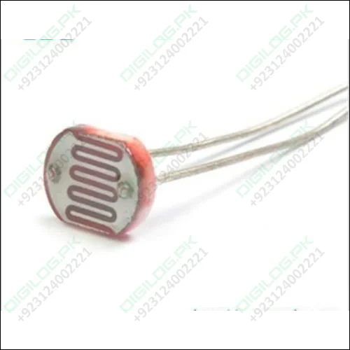5mm Light Dependent Resistor LDR Sensor In Pakistan