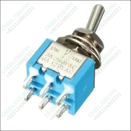 Mini Mts-203 6-pin Dpdt 6a 125vac Toggle Switch 6 Pin On Off Toggle Switch 2 Positions